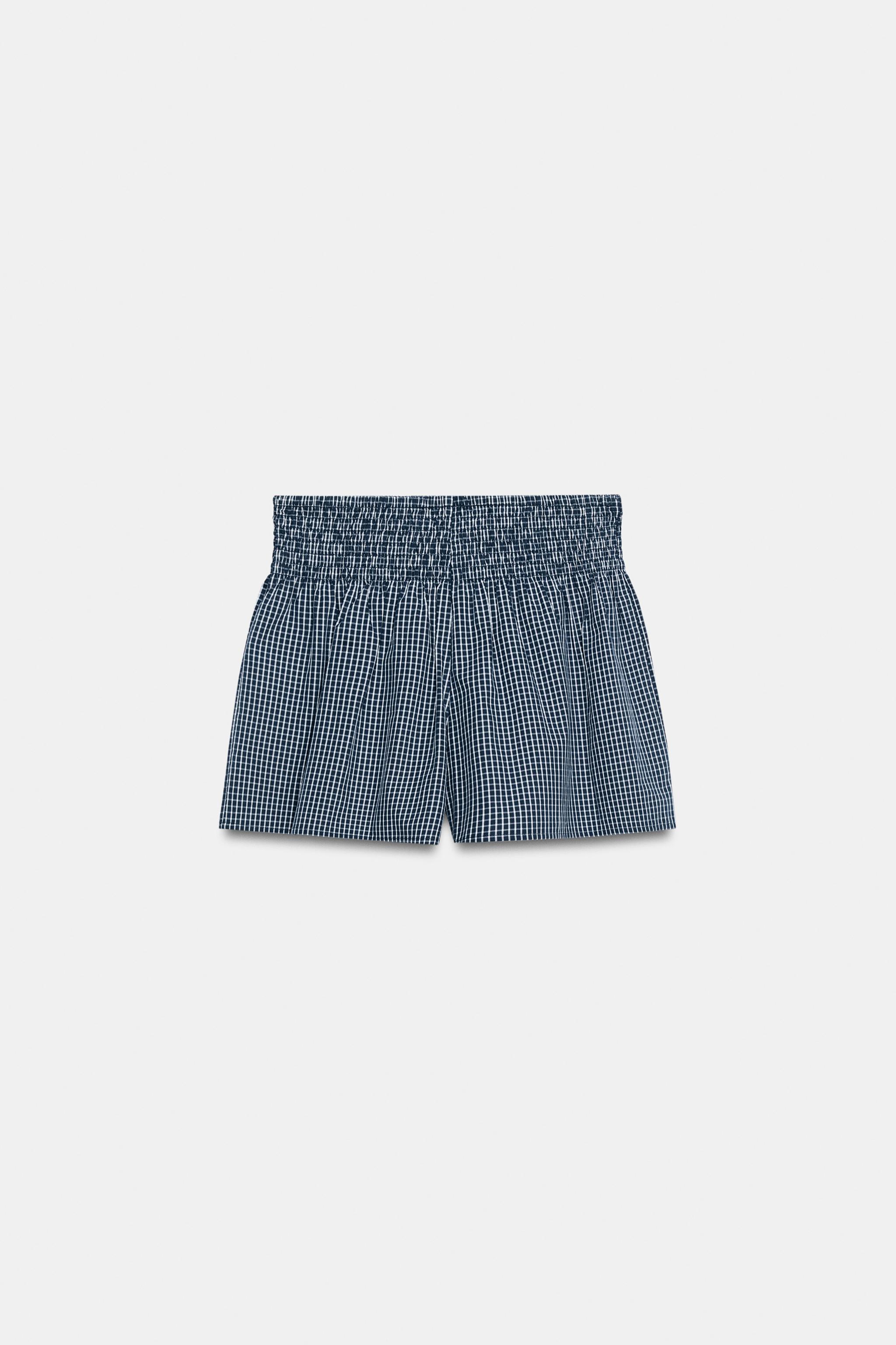 GINGHAM SHORTS
